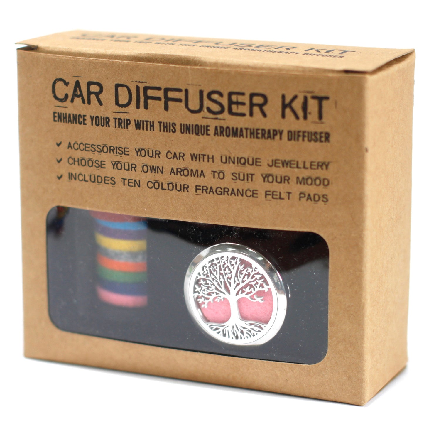 Tree of Life Aromatherapy Car Diffuser Kit