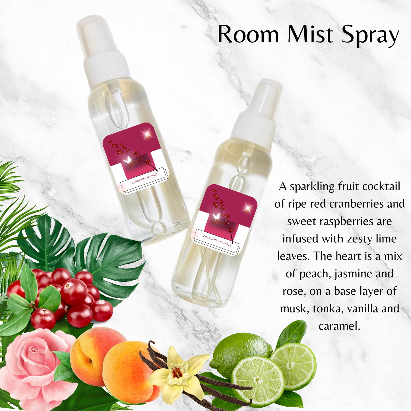 Cranberry Sparkle Room Mist Spray