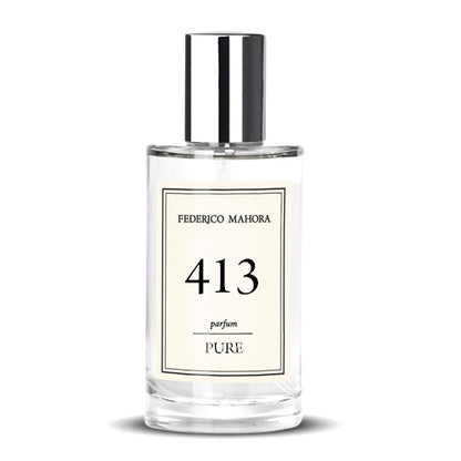 No413 is described as a&nbsp;very sweet and slightly flirtatious fragrance. This fragrance is similar to Lancome - La Vie Est Belle.&nbsp;&nbsp;

Vegan Friendly

Fragrance Notes:

Head: Blackcurrant, Pear

Heart: Iris, Jasmine, Orange Blossom

Base: Chocolate Pralines, Patchouli, Vanilla