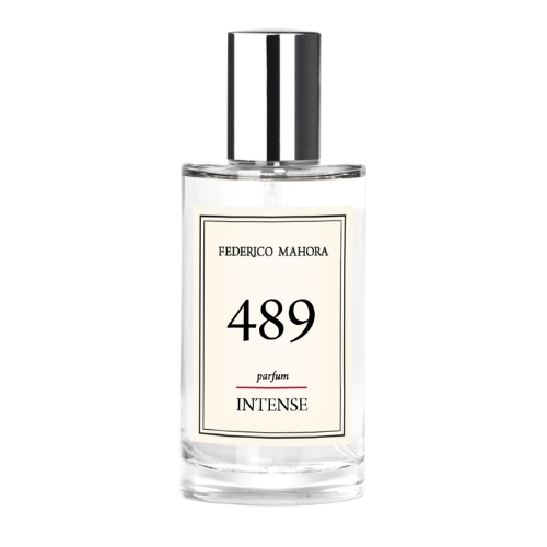 No489 is described as a futuristic and eccentric fragrance. This fragrance is similar to Thierry Mugler Alien Purple bottle version.   Fragrance notes:  Head: Green Leaves, Anise, Blackcurrant  Heart: Orange Blossom, Water notes, Lily of the Valley, Cashmere Wood  Base: Cedarwood, Patchouli, Tonka Be