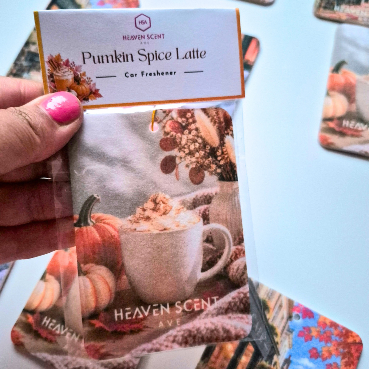 Pumpkin Spice Latte Car Freshener