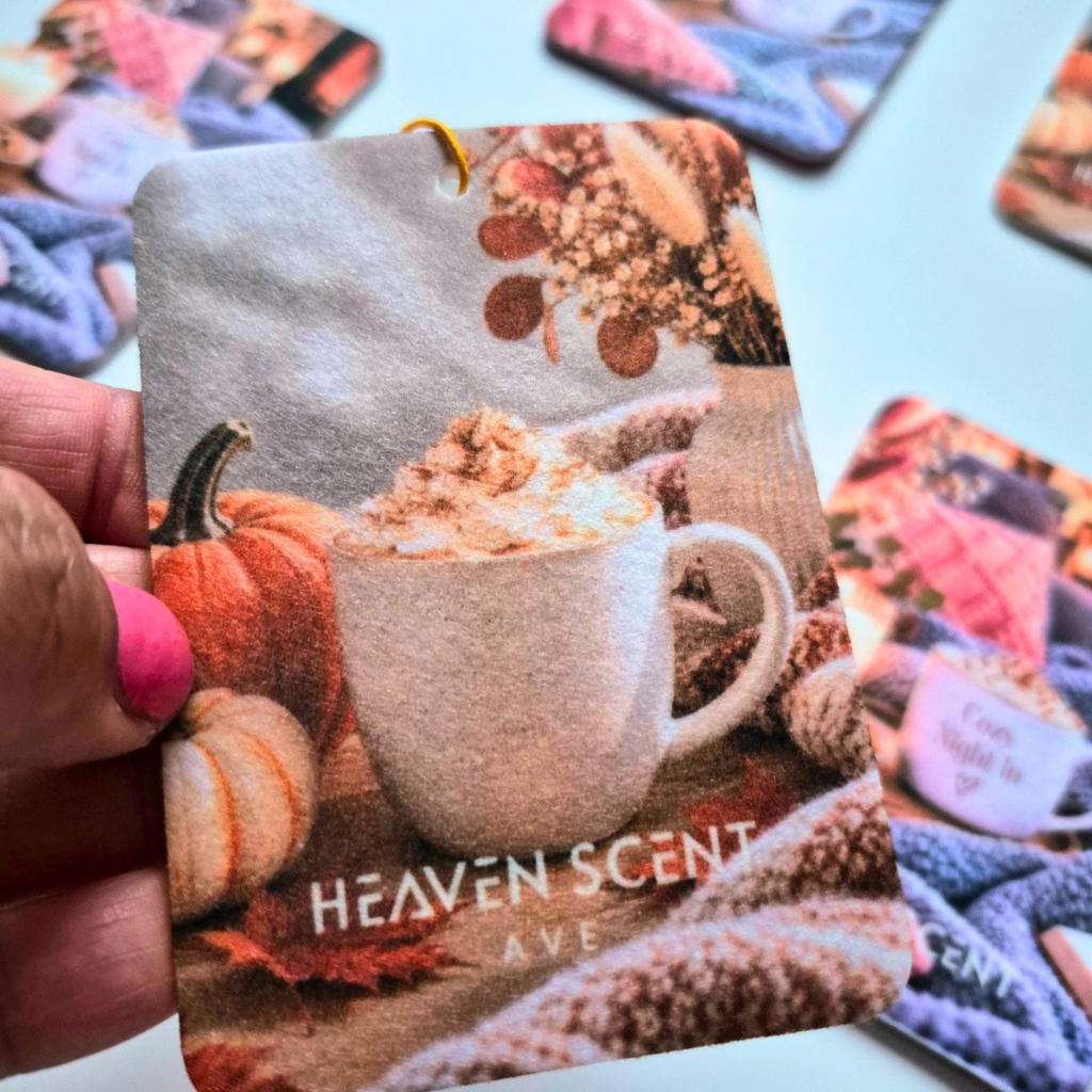 Pumpkin Spice Latte Car Freshener