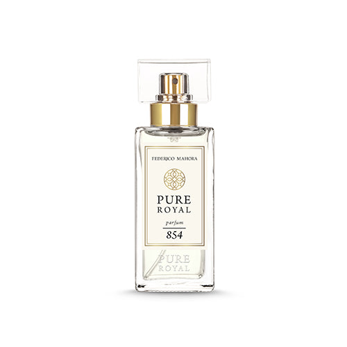 <p data-mce-fragment="1">No854 is described as a <span data-mce-fragment="1">sensual and romantic</span><span data-mce-fragment="1">&nbsp;fragrance,&nbsp;</span>floral with an Oriental note. Definitely a Date Night fragrance.</p> <p data-mce-fragment="1">This fragrance has similar notes to Carolina Herrera - Very Good Girl.</p>