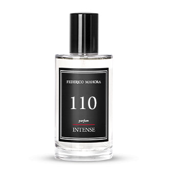No110 is described as a rebellious fragrance. This fragrance is similar to Jean Paul Gaultier Le Male. This is one of our best sellers and would make the perfect gift.  Fragrance Notes:  Head: Lavender, Bergamot, Cardamom  Heart: Orange Blossom, Lily of the Valley  Base: Musk, Ambergris, Vanilla  Go intense! Enjoy your favourite fragrance for an unbelievably long time!  Capacity: 50ml 