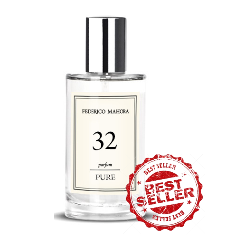 No32 is described as a fascinating and ambiguous fragrance. This fragrance is similar to Thierry Mugler Angel. This is one of our most popular scents, would make the perfect gift. Fragrance Notes: Head: Melon, Coconut, Tangerine, Candy Floss Heart: Blackberry, Mango, Plum, Honey Base: Vanilla, Chocolate, Toffee Capacity: 50ml
