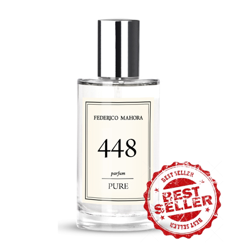 No448 is described as a surprising and seductive with a hint of sweetness. This fragrance is similar to Marc Jacobs Decadence.  Fragrance Notes:  Head: Rose Petals, Saffron Blossom, White Woods  Heart: Jasmine Sambac, Plum, Vanilla Planifolia  Base: Vetiver, Amber, Musk  Capacity: 50ml 