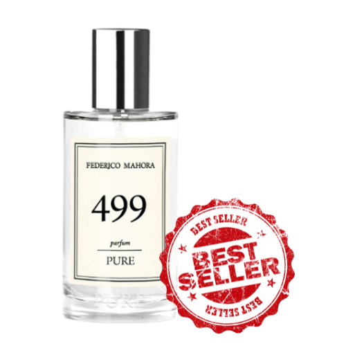 No499 is described as a powder and charming fragrance. This fragrance is similar DKNY - Delicious Delights Dreamsicle  Fragrance Notes:  Head: Pear, Red Fruits, Red Apple  Heart: Peach, Lily of the Valley, Cedarwood  Base: Vanilla, Caramel, Musks  Capacity: 50