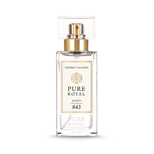 No843 is described as a bright and elegant fragrance. This fragrance is similar to  YSL Libre.  Fragrance Notes:  Head: Mandarin, Lemon, Lavender  Heart: Jasmine, Pear, Orange Blossom  Base: Vanilla, Woody Notes, Amber, Musk  Capacity: 50ml