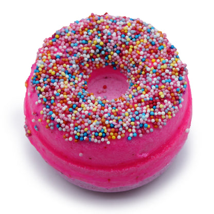 Raspberry Donut Bath Bomb Fizzer