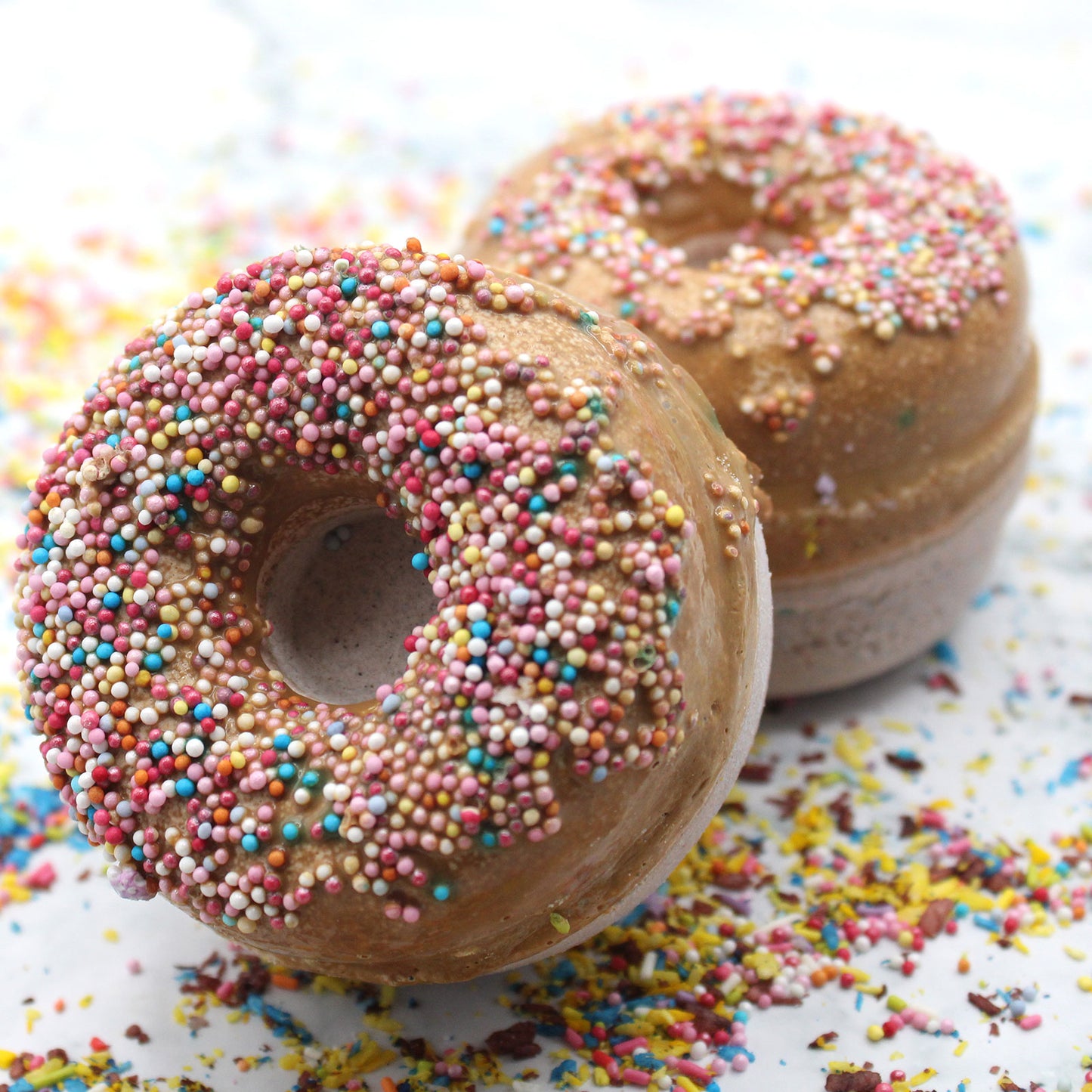 Toffee & Caramel Donut Bath Bomb Fizzer