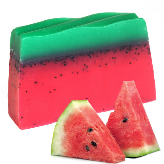 Tropical Paradise Soap Slice - Watermelon Scented